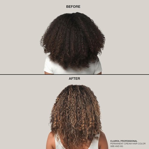 Clairol Professional Permanent Cream Hair Color - 100% Gray Coverage | Deep Conditioning in Blonde, Brown, Black & Red-Violet Shades