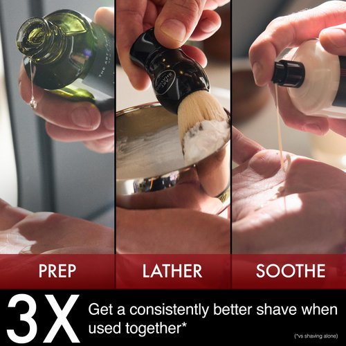 The Art of Shaving After-Shave Balm for Men - Face Moisturizer, Clinically Tested for Sensitive Skin, Sandalwood, 3.3 Fl Oz (Pack of 1)
