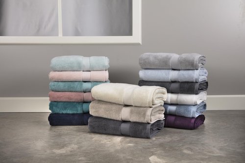 Maisonette Loft Egyptian Cotton Turkish Hand Towels - Soft, Absorbent Washcloths for Face - Ideal Quick Dry Small Towel Wash Cloth Set for Bathroom - (13" x 13", 6 Pack) - Light Pink (Petal Pink)