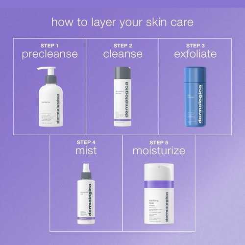 Dermalogica Ultracalming Cleanser, Gentle Face Wash for Sensitive Skin - Calms and Cools Redness and Discomfort, PH balanced, Non- Foaming, Gel Cream Type, Refill, 16.9 Fl Oz