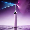 RANVOO AirJet X5 Electric Toothbrush - New-Gen Jet Clean for Maximum Tartar Removal | 60-Day Battery Life, Pale Violet