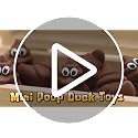 Mini Resin Poop Duck Figures - Halloween Toy Set, 50 Pieces, Brown Variation