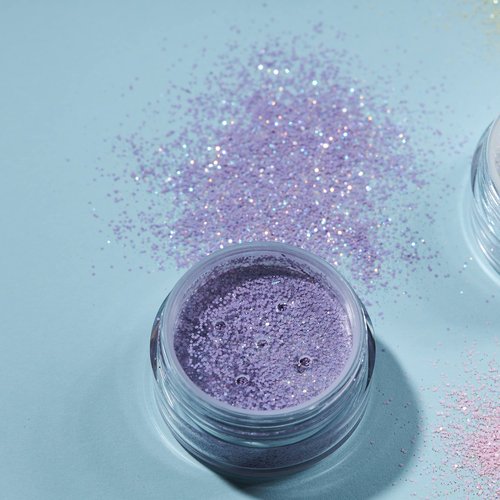 Pastel Glitter Shakers by Moon Glitter – 100% Cosmetic Glitter for Face, Body, Nails, Hair and Lips - 0.10oz - Set of 6 colours