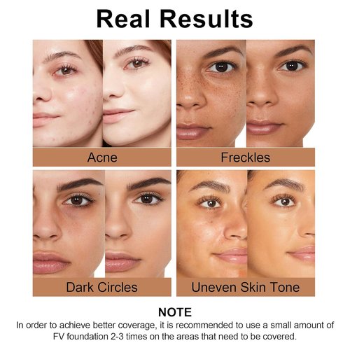 FV Waterproof Liquid Foundation - Hydrating, Lightweight Makeup for Normal & Dry Skin | Nourishing Ivory, 30ml