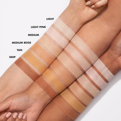 e.l.f. Halo Glow Setting Powder - Silky Finish for Soft Glow, Smooths Pores & Lines | Deep Shade