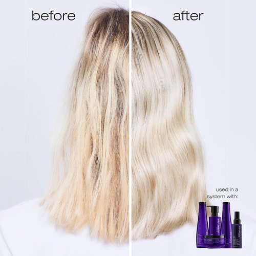 Shu Uemura Art of Hair Yubi Blonde Anti-Brass Purple Shampoo - Color-Corrects Brassiness, Cleanses & Smooths