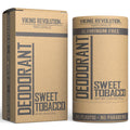 Viking Revolution Sweet Tobacco Deodorant for Men - Aluminum-Free, Natural Formula with Shea Butter | 2.65oz