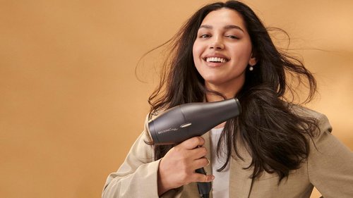 Bio Ionic GoldPro Hair Dryer - Moisturizing Heat Technology & 24K Gold MX | Ultra-Powerful 1875W AC Motor, Blue