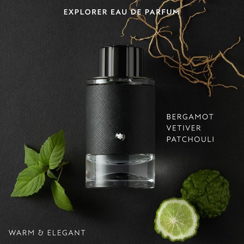 MONTBLANC - Explorer Eau de Parfum - Woody & Aromatic Men's Fragrance - Bergamot, Vetiver & Patchouli Notes