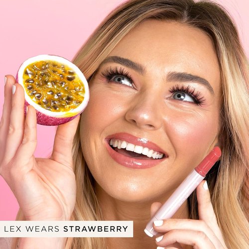 Tarte Maracuja Juicy Lip Balm Gloss - Nourishing Lip Butter with High-Shine Hydration | Vegan, Infused with Vitamin E