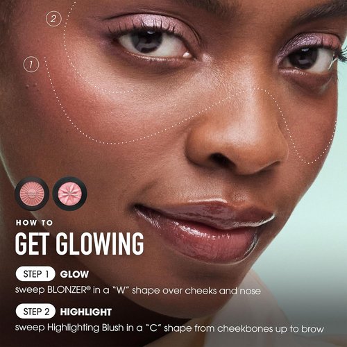 bareMinerals Gen Nude Blonzer - Talc-Free Blush & Bronzer Hybrid Compact | Buildable Luminous Finish, Rosy-Bronze Shades
