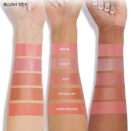 ColourPop Blush Stix - Hydrating Cream Blush Stick for a Natural Finish - Glowy Summer Makeup in Under Pressure (0.28 oz)