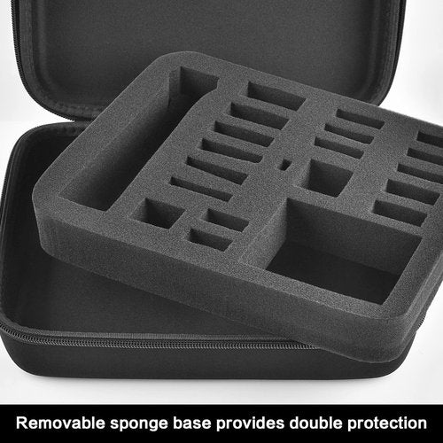Case Compatible with Philips for Norelco Multigroom Series 7000 5000 Men's Grooming Kit with Trimmer MG7750/49 MG7910/49 MG9510/60. Storage Holder for Attachment Trimmers (Box Only) -Black Inner