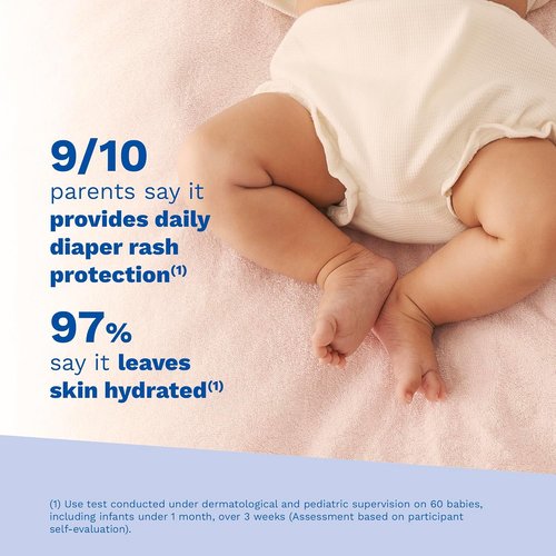 Mustela Baby Diaper Rash Cream - Fragrance-Free Skin Protectant with Zinc Oxide - 98% Natural Ingredients