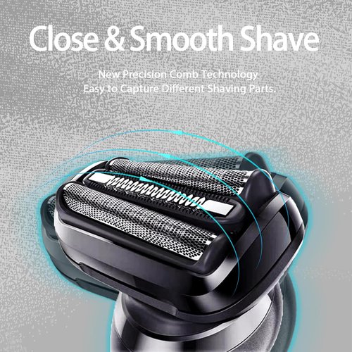 64B Replacement Head for S5 & S6 Shavers - Compatible with 5018s, 5020s, 5035s, 5049cs & More