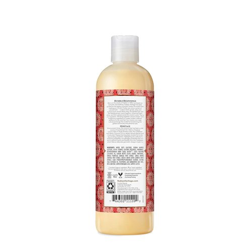Nubian Heritage Coconut Papaya Body Wash - Hydrating Cleanser for Dry Skin | 13 oz