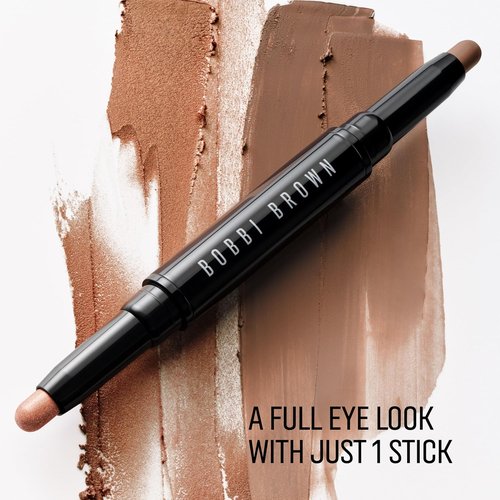 Bobbi Brown Dual-Ended Cream Eyeshadow Stick - 24-Hour Long-Wear Formula | Effortless Application, 0.06 Ounce