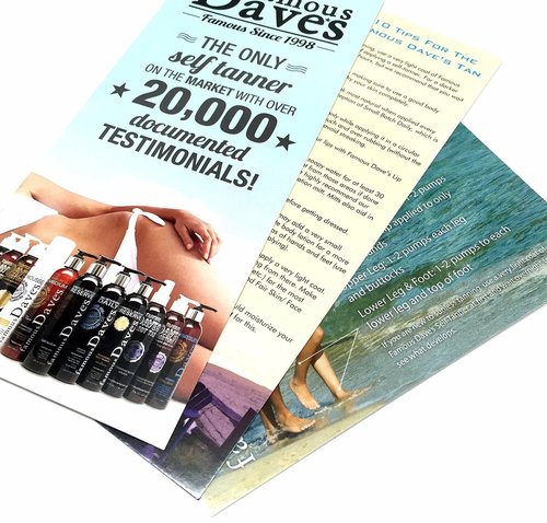 Dave's Dark Self Tanner - Sunless Tanning Lotion with Bronzer for All Skin Types