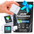 Shower Steamers for Men - 15 Pack Eucalyptus Aromatherapy Shower Steamers, Strong Scent, Long Lasting, Premium Essential Oils, Gifts for Men Relaxation and Sinus Relief
