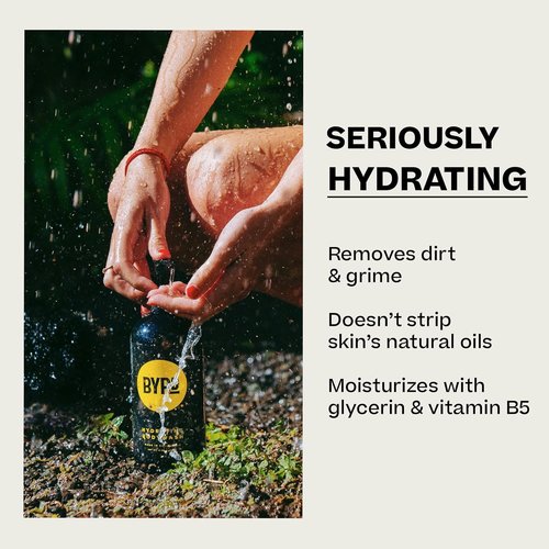 BYRD Hydrating Body Wash - Sulfate-Free Daily Cleanser with Green Tea & Aloe Vera | 16 Fl Oz