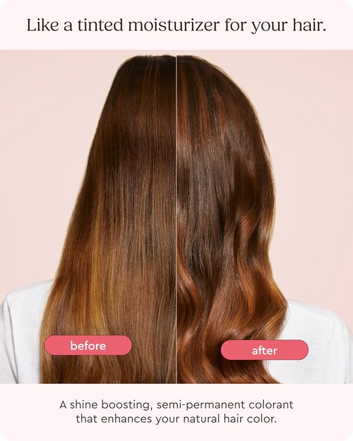 Glaze Super Gloss | Cocoa Lights Conditioning Gloss for Medium to Dark Brown Hair - Enhances Color & Boosts Shine