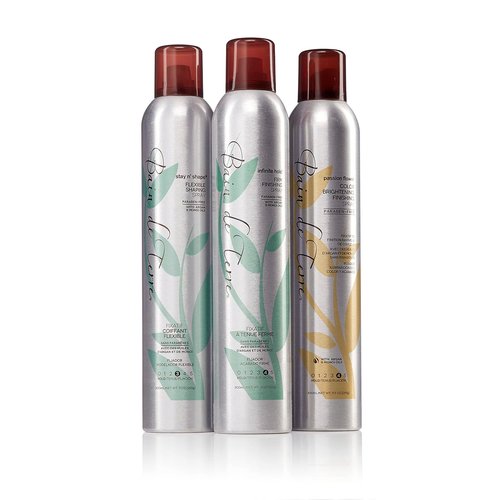 Bain de Terre Color Brightening Hair Spray - Passion Flower | Doubles Radiance & Nourishes | 9 Fl Oz