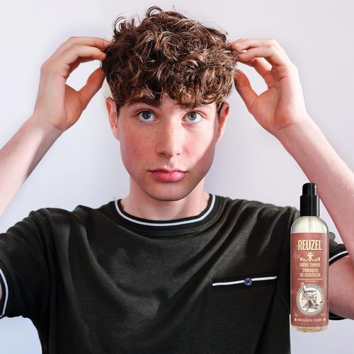 Reuzel Surf Tonic Hairspray - Fragrance-Free Styling Spray for Grip, Texture & Volume - All Hair Types