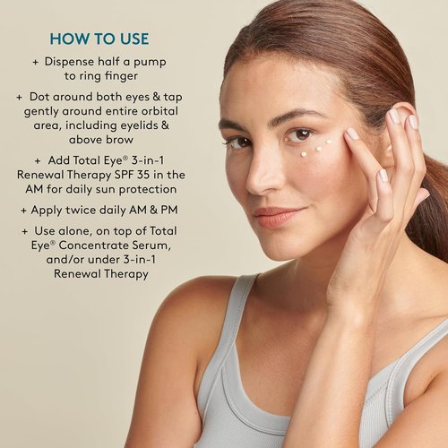 Colorescience Total Eye Firm & Repair Cream - Anti-Aging Formula | 0.6 Fl. Oz.