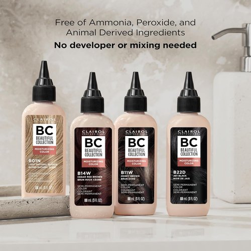 Clairol Professional Semi-Permanent Hair Color - Zero Damage Formula for All Textures | Beautiful Collection