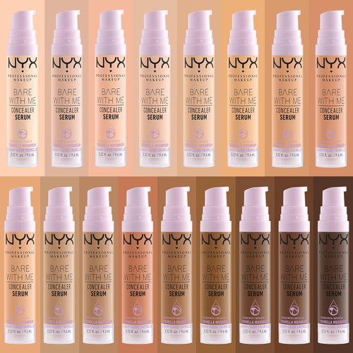 NYX PROFESSIONAL MAKEUP Bare With Me Concealer Serum - 24Hr Hydration Concealer in Tan