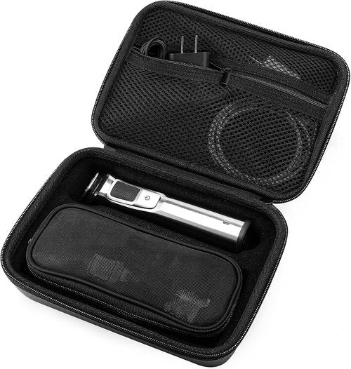 ProCase Hard Carrying Case for Norelco Multigroom Series 7000 - Black | Protects Men's Electric Trimmer & Attachments