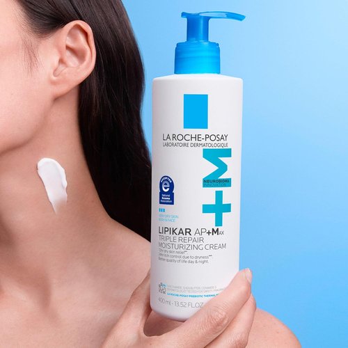 La Roche-Posay Lipikar AP+MAX Body Cream - Triple Repair Moisturizer for Dry Skin with Shea Butter & Niacinamide | Gentle Lotion for Sensitive Skin