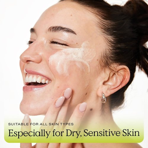 KraveBeauty Matcha Hemp Hydrating Cleanser - Gentle Face Wash for Dry/Sensitive Skin, 120ml