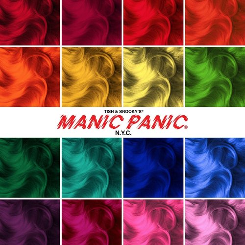 MANIC PANIC Classic Ultra Violet Semi Permanent Hair Color - Blue-Toned Purple Hair Dye for Women & Men That Lasts 4-6 Weeks - Vegan, Ammonia & Cruelty-Free - Create & Mix Custom Shades (4oz / 2pk)