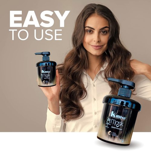 KALIVE Hair Mask - 16 Oz Deep Moisturizing Repair Treatment for Dry, Damaged Hair Care