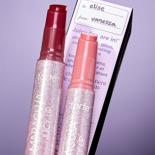 Tarte Maracuja Juicy Lip Balm Gloss - Nourishing Lip Butter with High-Shine Hydration | Vegan & Cruelty-Free