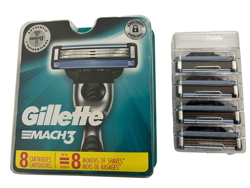 Gillette Mach 3-24 Count (3 x 8 Pack)