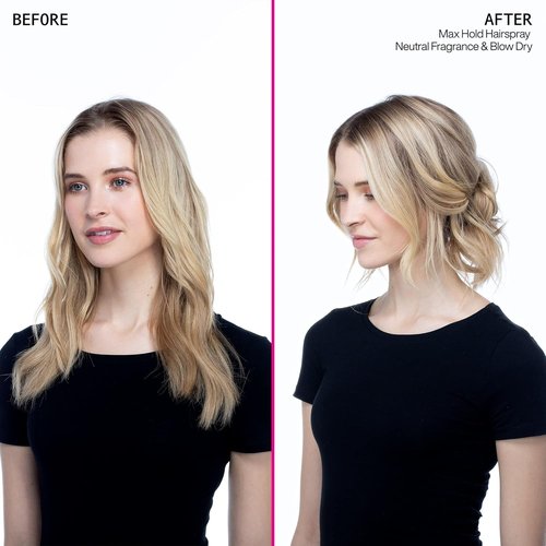 Redken Triple Pure 32 Hairspray - Extreme High Hold, Anti-Frizz Formula for All Hair Types