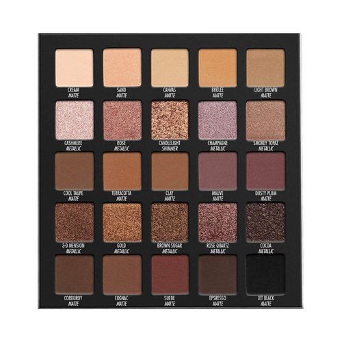 LORAC PRO Eyeshadow Palette - High Pigment Matte & Shimmer Shades with Mirror Compact