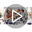 Starry Night Party Tableware Set for Halloween & Birthday - 96 Pieces
