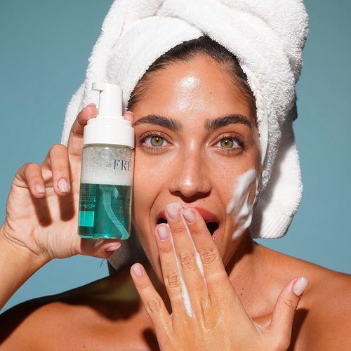 FRÉ Micellar Foaming Cleanser - Hydrating Makeup Remover & Impurity Eliminator, Vegan Formula