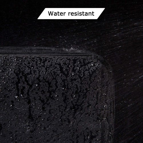 BAGSMART Toiletry Bag for Men, Travel Toiletry Organizer Dopp Kit Water-resistant Shaving Bag for Toiletries Accessories, Door Room Essentials,Black-large