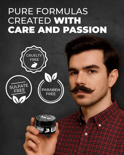 Bossman Big Boss Beard Care Kit for Men - 7 Piece Beard Grooming Kit with Jelly Beard Oil, Beard Conditioner, Beard Balm, MUDstache Wax, Bar Soap, Metal Comb, Brush - Gift Set for Men (Magic)