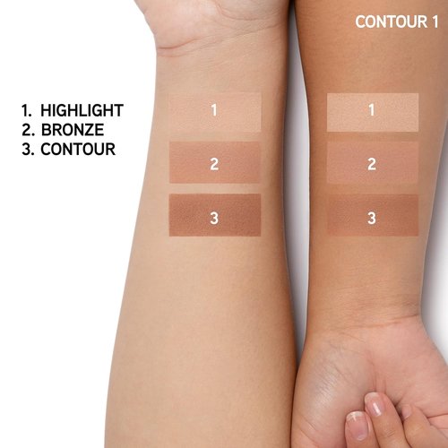 Physicians Formula Butter Bronzer - Contour Palette for Light/Medium Skin - 0.48 Ounce