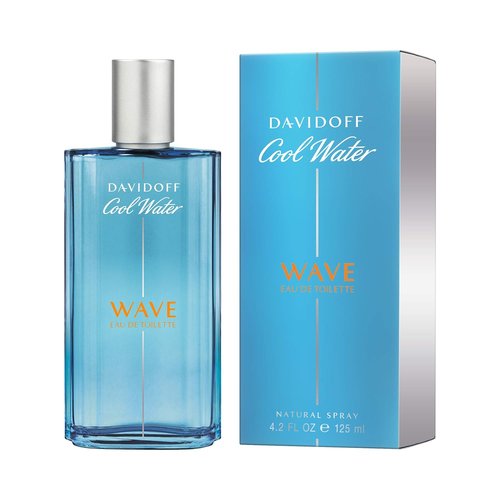 Davidoff Cool Water Wave Eau de Toilette | Fresh Woody Men's Cologne with Sichuan Pepper & Sandalwood