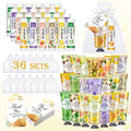KONEUK 36 Pack Hand Cream Bulk and Lip Balm Bulk Sets, Easter Basket Stuffers, Thank You Gifts and Birthday Gifts with Thank You Card Organza Bags, Mothers Day Gifts, Teacher Gifts, Nurse Gifts