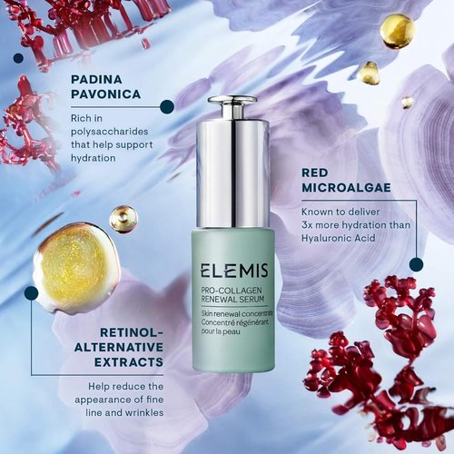 ELEMIS Pro-Collagen Renewal Serum - Gentle Retinol Alternative for Smoother Skin | 15ml
