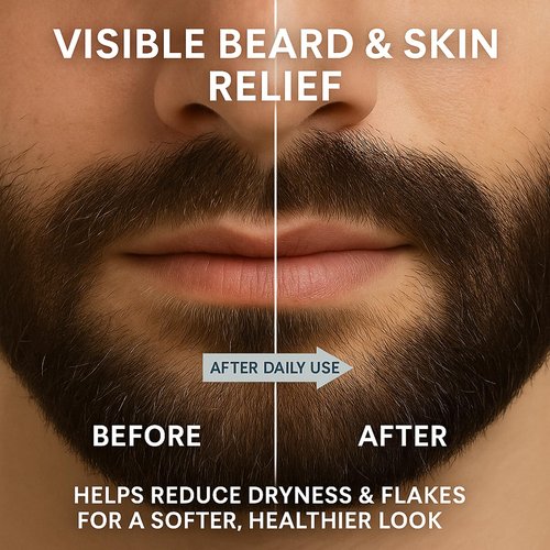 EBEHDOQ Stronghold Beard Cream – Plant-Based Beard & Skin Balm • Helps Comfort Dry, Itchy Skin • Lightweight Daily Moisturizer for Facial Hair
