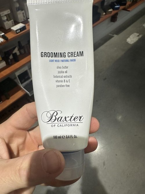Baxter of California Grooming Cream for Men - Light Hold Hair Styler with Natural Finish