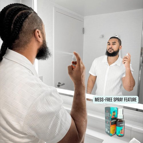 EverydayHustle Beard Oil - Lightweight Serum for Black Men | Natural Hydration & Jasmine Scent, 60ml